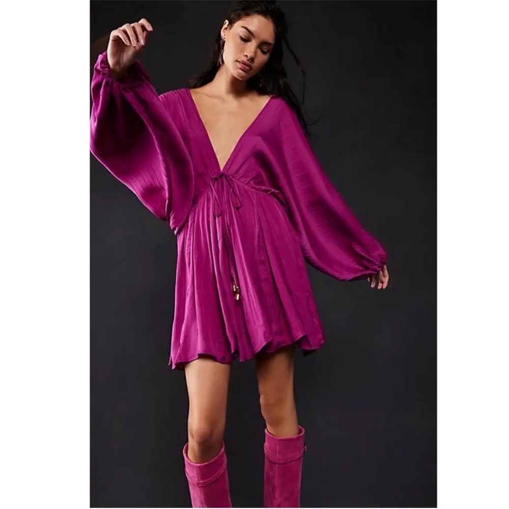 NWT Free People Arzel Mini Dress